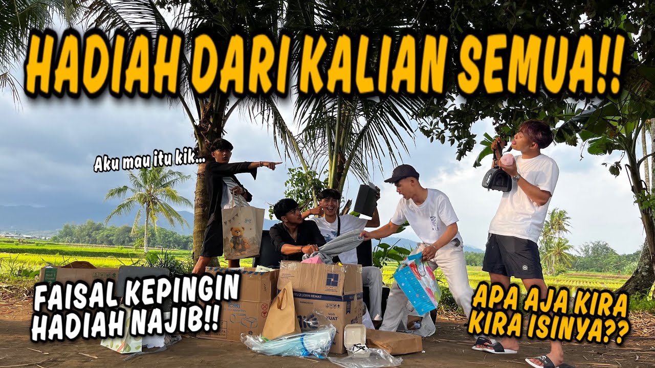 UNBOXING HADIAH DARI KALIAN SEMUA !! Meet And Greet.