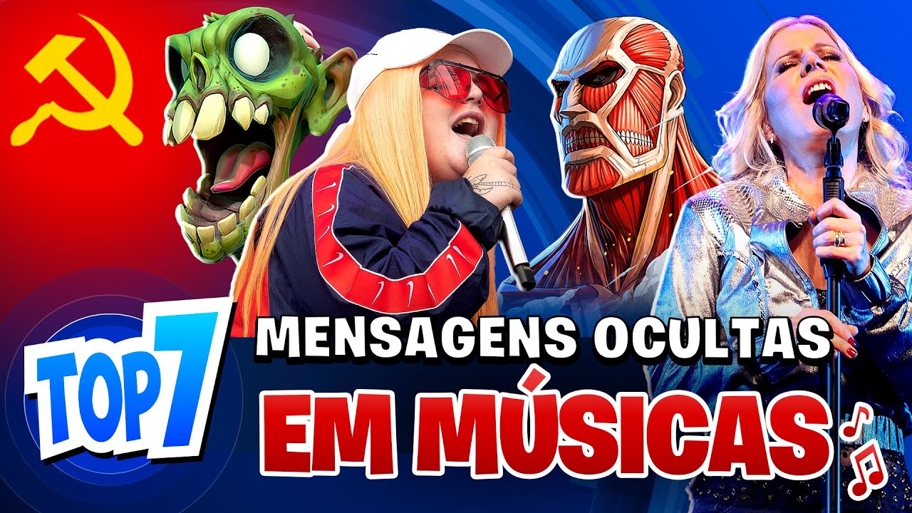 TOP 7 SIGNIFICADOS OCULTOS EM MÚSICAS PARTE 3 | QMQ