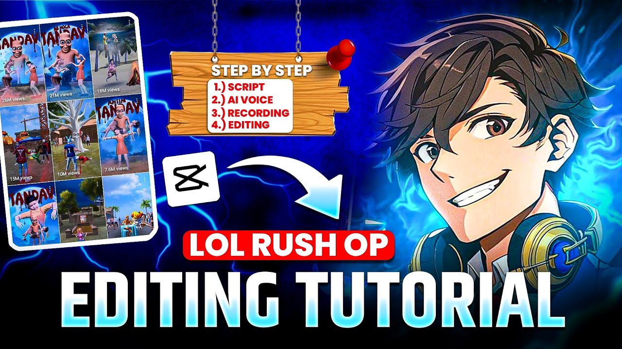 How to make Free fire Ai Story videos like @lolrushop🤯 || Lol Rush op Editing tutorial in capcut 😱