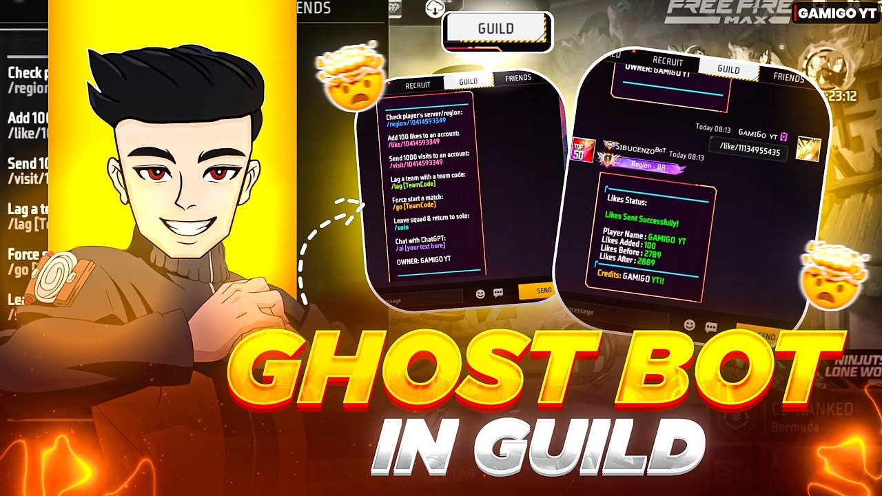 How to Use Gild TCP Bot | Ghost Bot Explained 😲 (Hindi)