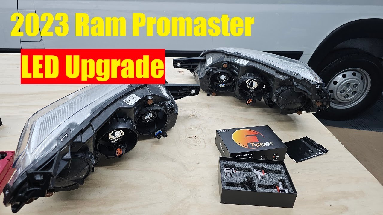 2023 & Newer Ram Promaster LED Headlight Upgrade Part 1