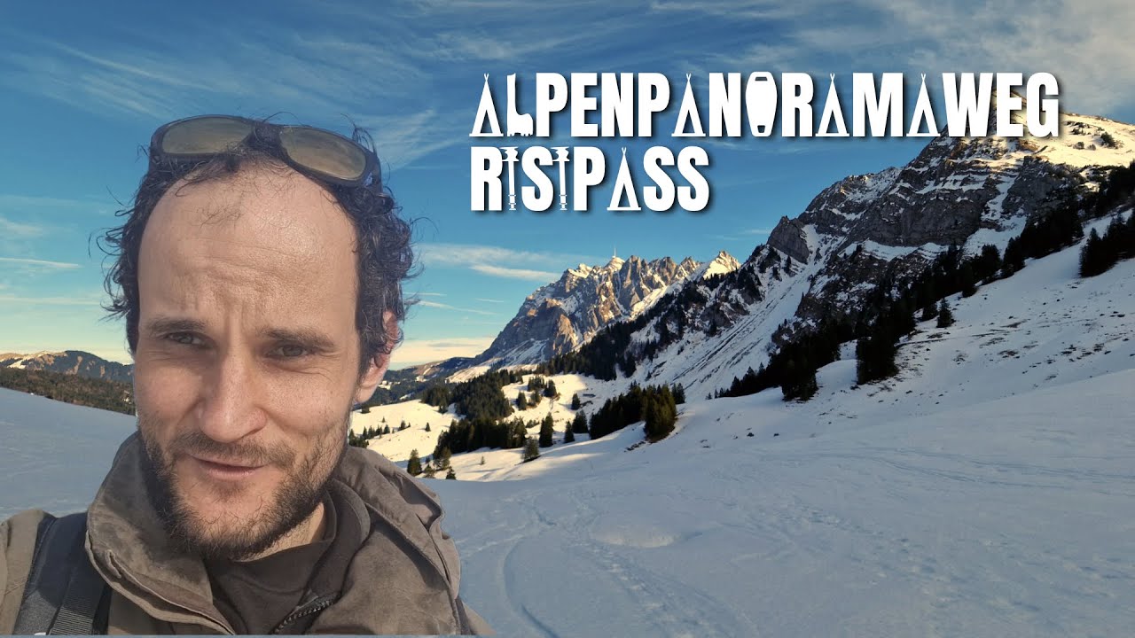 Winterwanderung Risipass im Alpstein - Alpenpanormaweg 4. Etappe
