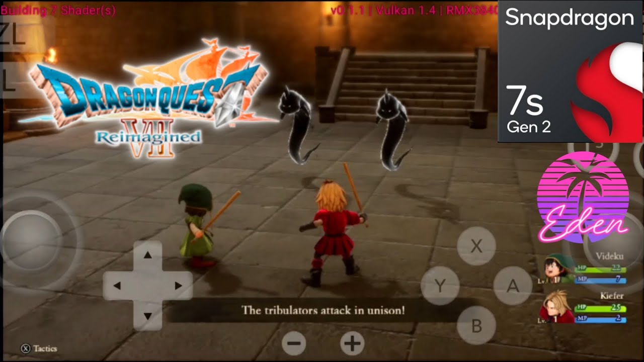 Dragon Quest VII Reimagined - Eden v0.1.1 - Snapdragon 7s Gen 2 Realme 12 Pro+