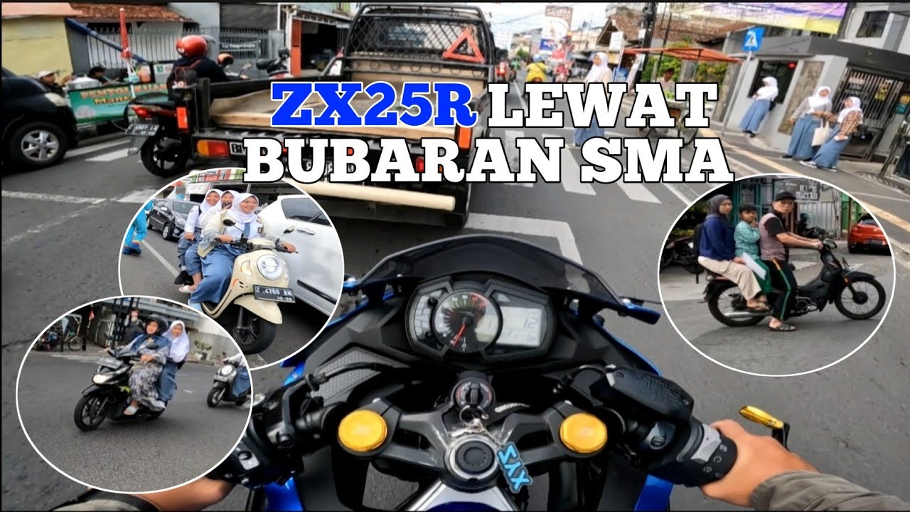 ZX25R LEWATIN BUBARAN ANAK SMA‼️| Reza Motovlog (30)