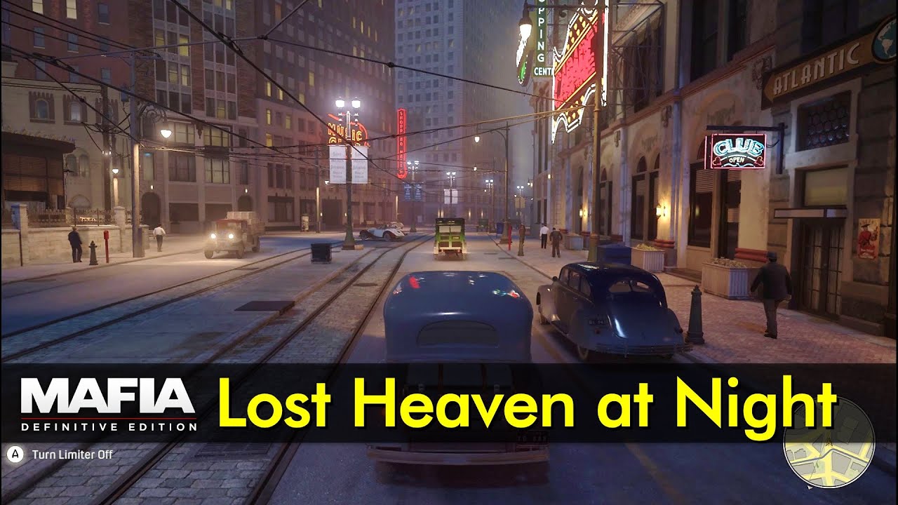 Lost Heaven at Night | Mafia: Definitive Edition - The Game Tourist