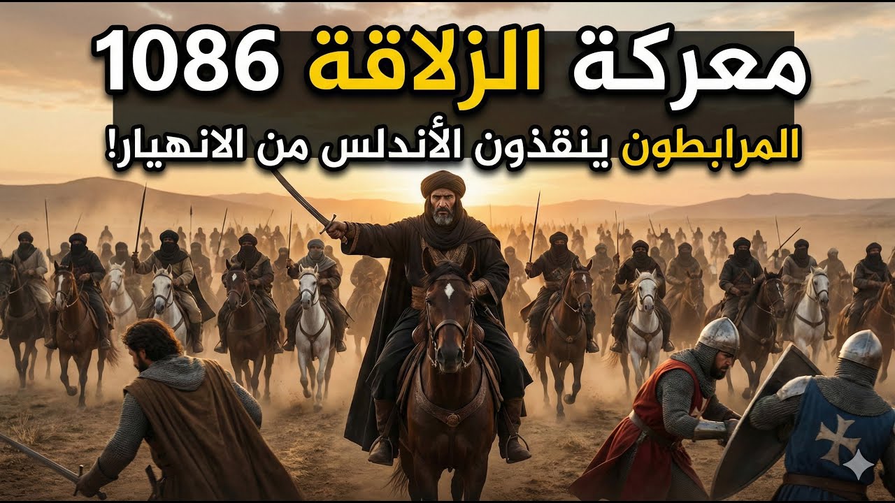 عبر البحر وهو في الـ 80 من عمره! 👴🏻 المعركة المستحيلة التي أنقذت الأندلس 400 عام ⚔️