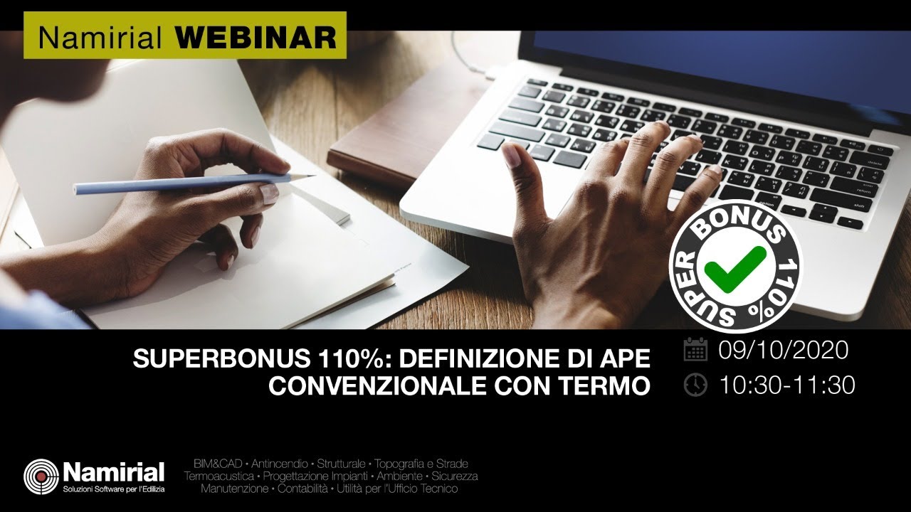 Namirial Online EXPO - Termo: APE Convenzionale