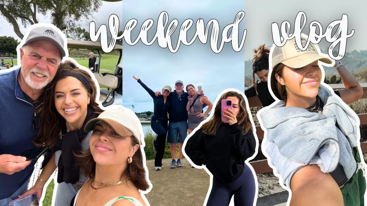 Golfing With Dad // Thrifting Finds // Pilates // Vlog!