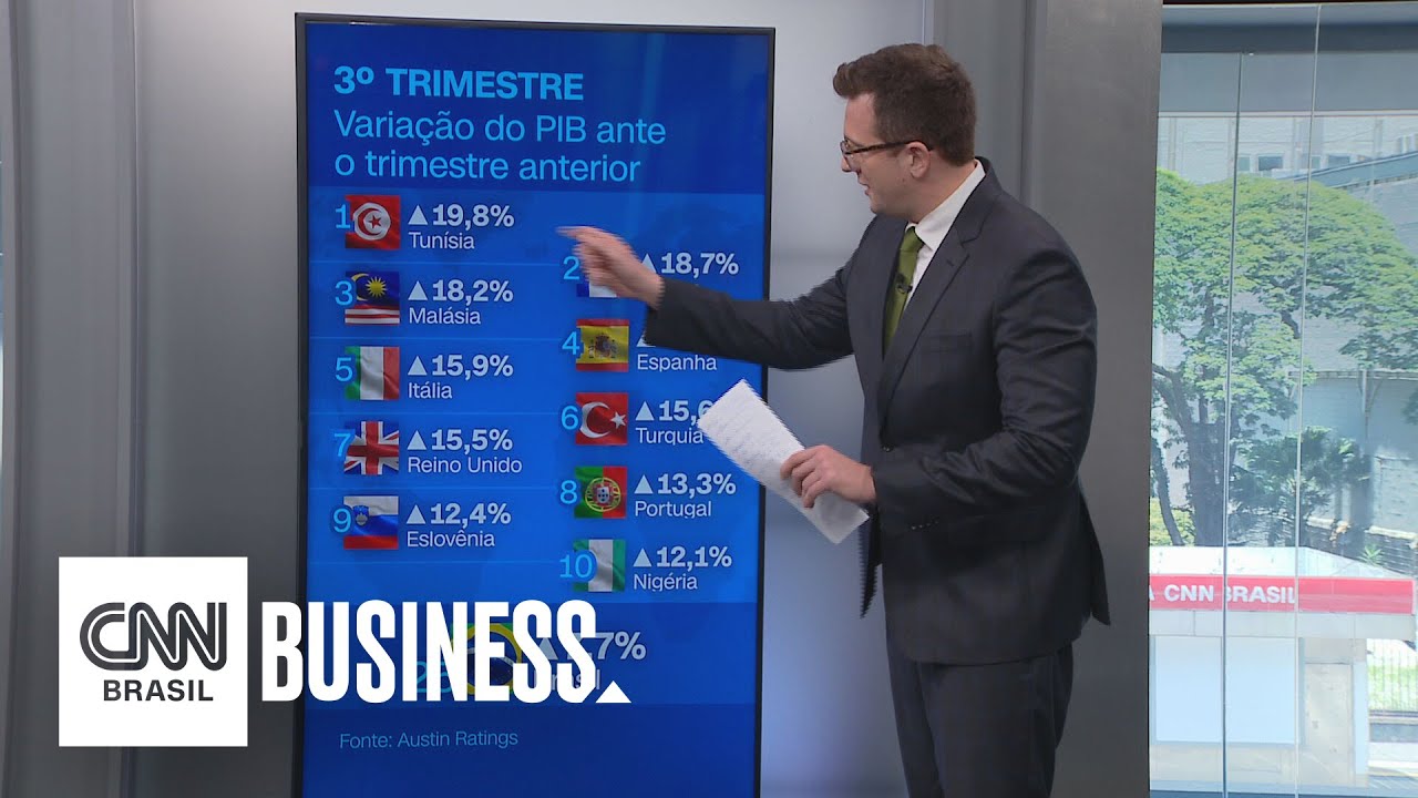 PIB brasileiro &eacute; o 25&ordm; maior em ranking com 51 pa&iacute;ses