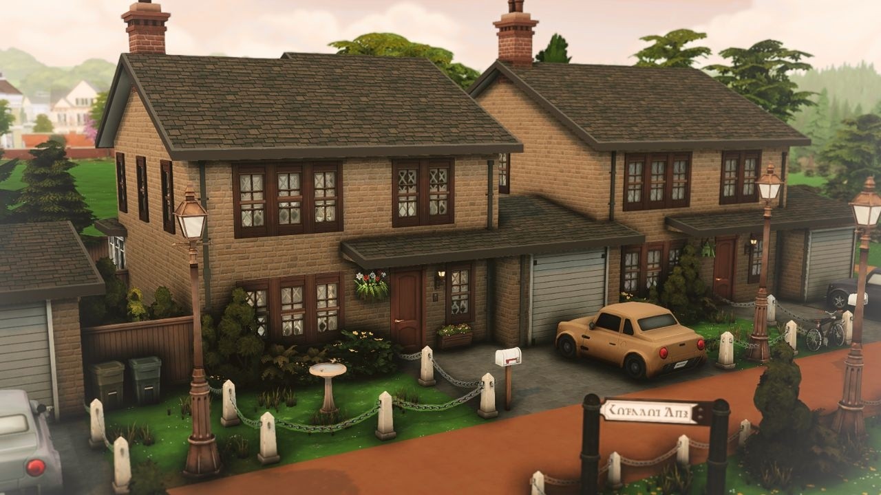 4, Privet Drive (Harry Potter) ⚡| The Sims 4 | Stop Motion Build [No CC]