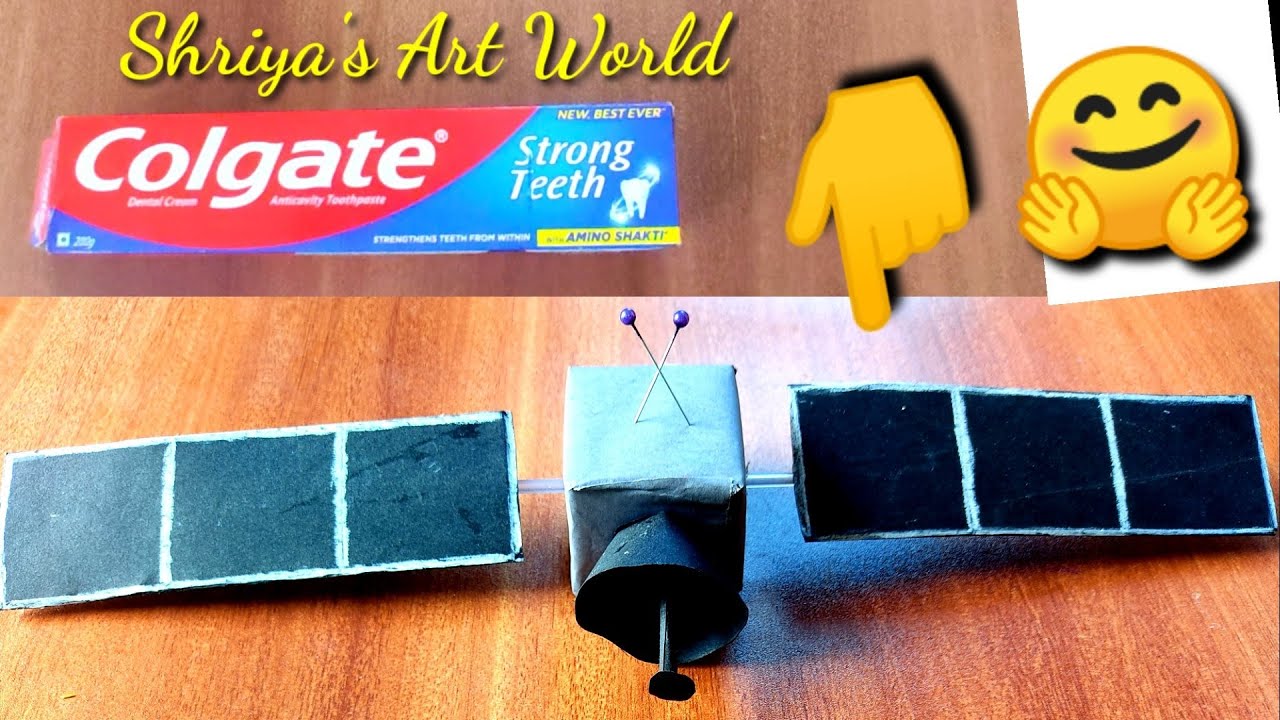 How to make Space craft || satellite model making step by step || Best out of waste|| craft ideas.