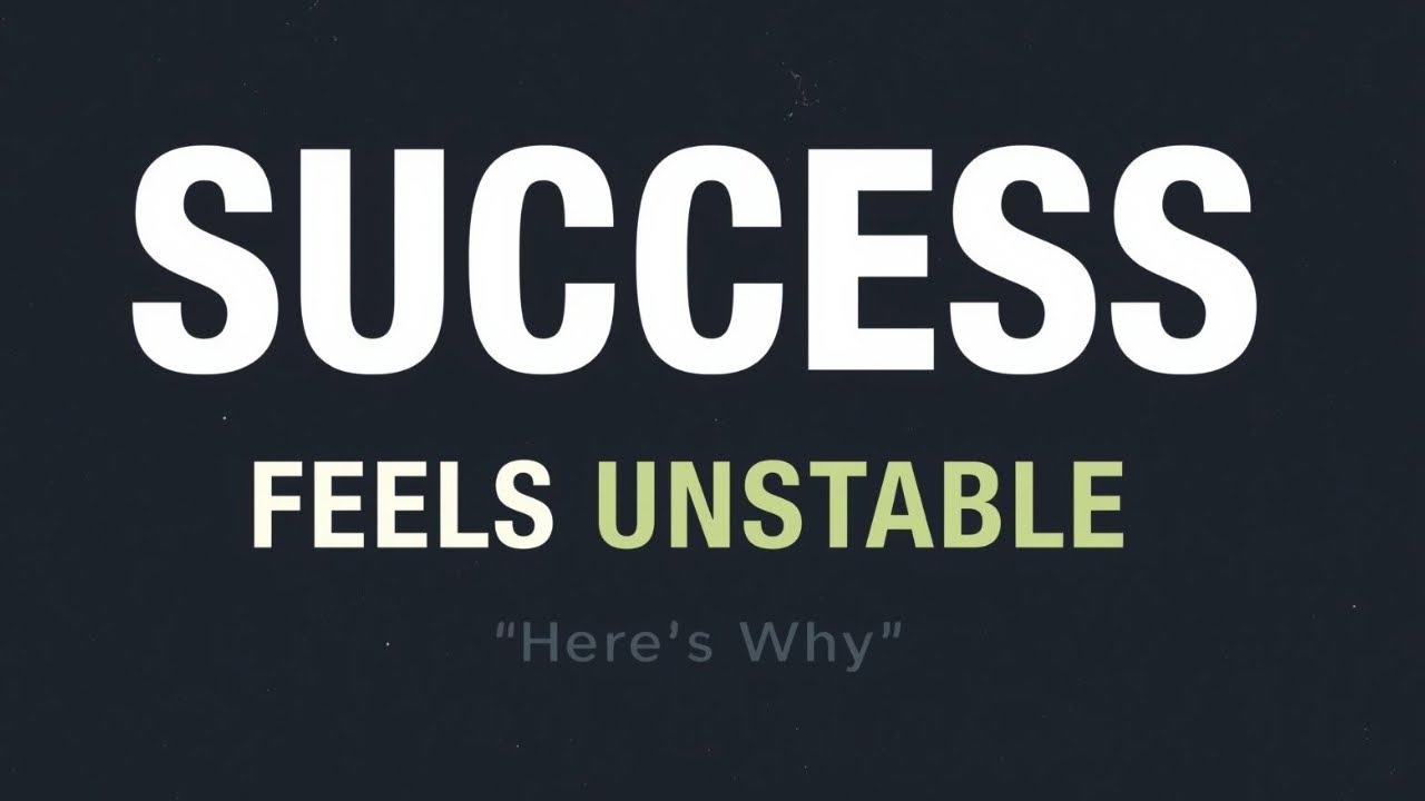The Hidden Reason People Lose Momentum After Success