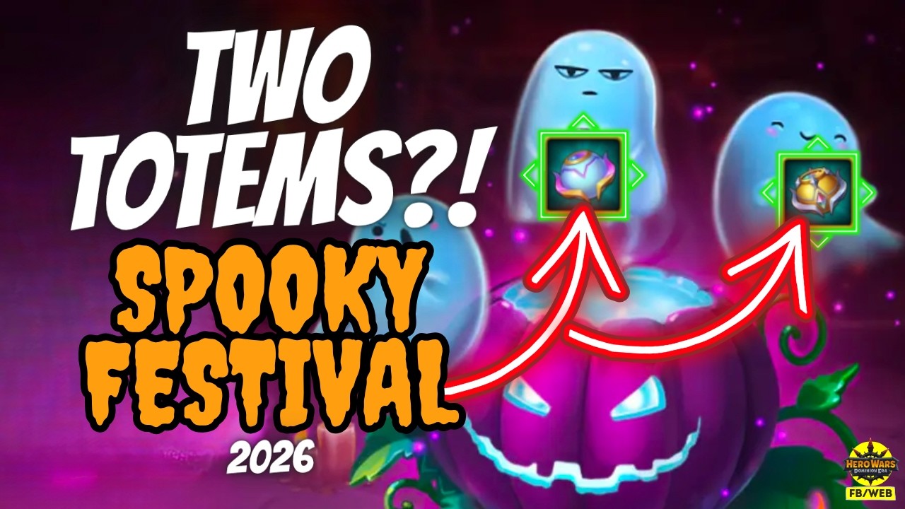 SpookyFestival: Earn 2 TOTEMS?!