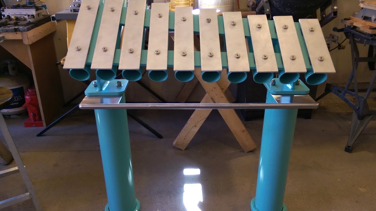 Aluminum xylophone build part 3: details, details.