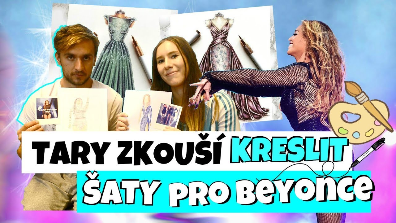 TARY zkouší KRESLIT holky | DOMI Novak