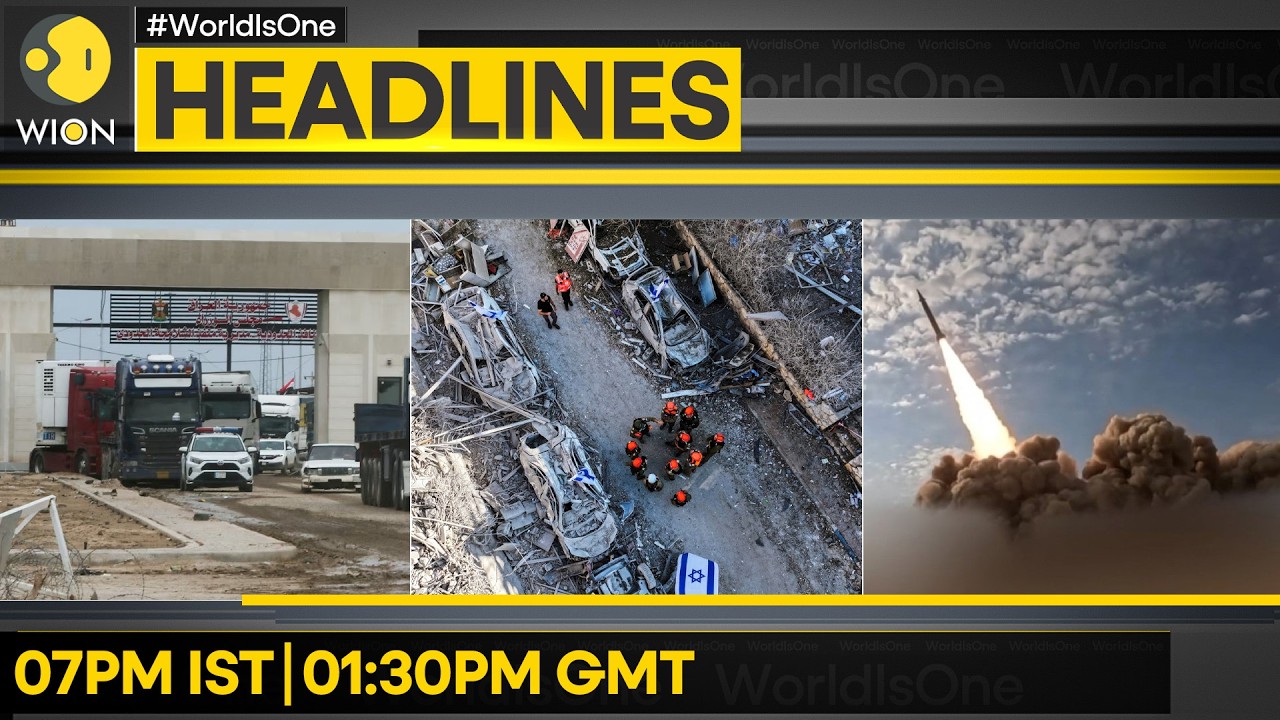 Iran Launches 95th Wave of Missiles | Iranian Missile Hits Israel's Ramat Gan | WION HEADLINES