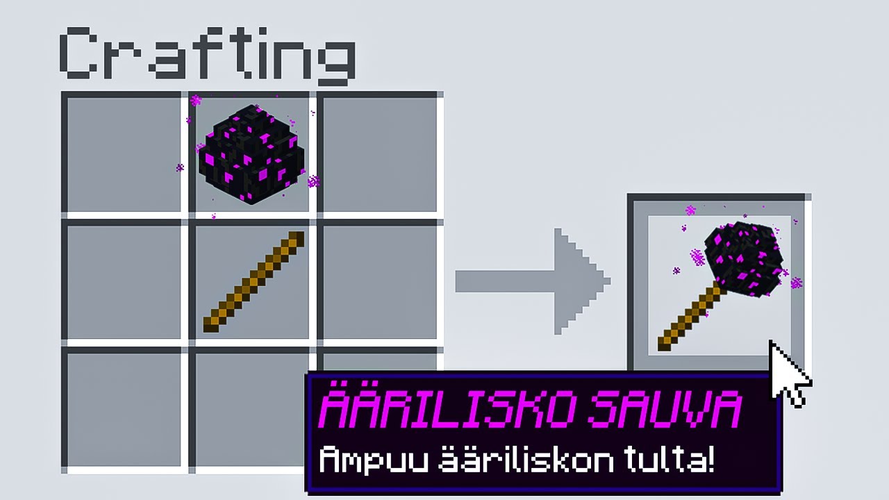 Pelasin MINECRAFTIA Kymmenellä HACKER Sauvalla?!