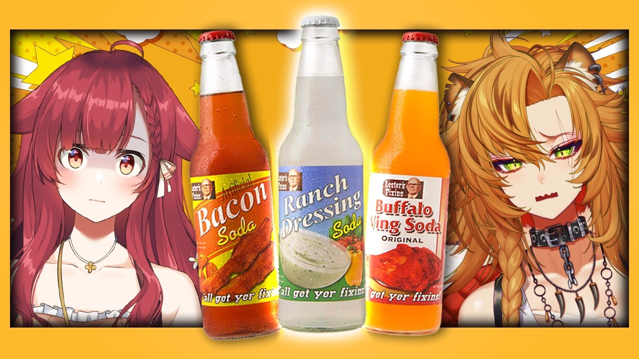 Trying and Ranking Weird Soda Flavors /w @HiyoriMokami