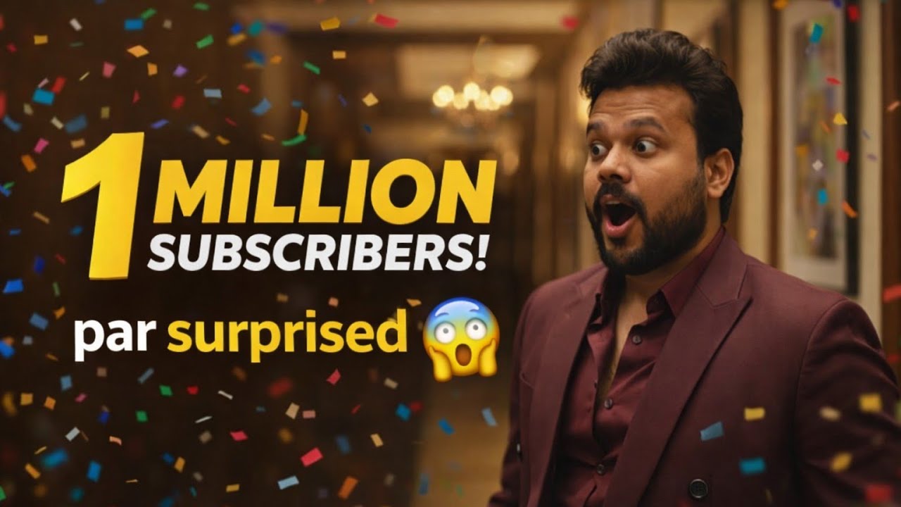 1 Million Subscribers Par iPhone Pro Latest Gift | Biggest Giveaway Ever 🎁