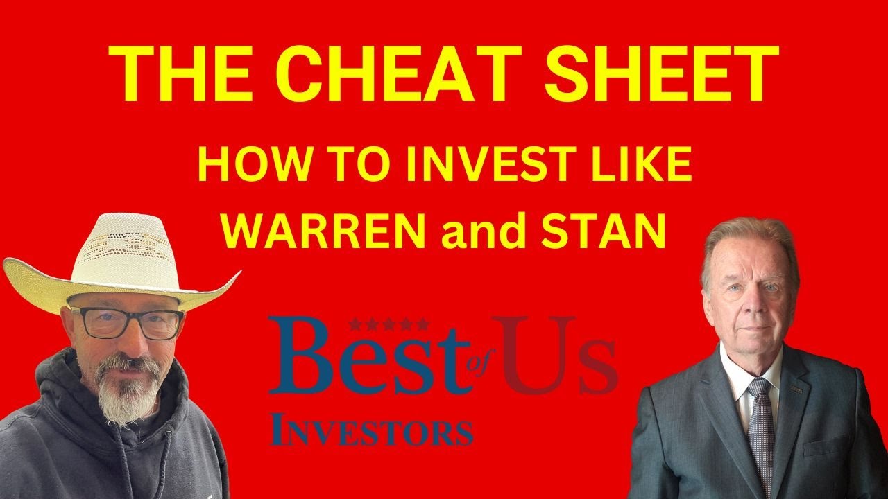 How to Invest Like a Warren and Stan | How the BUS! Cheat Sheet Works