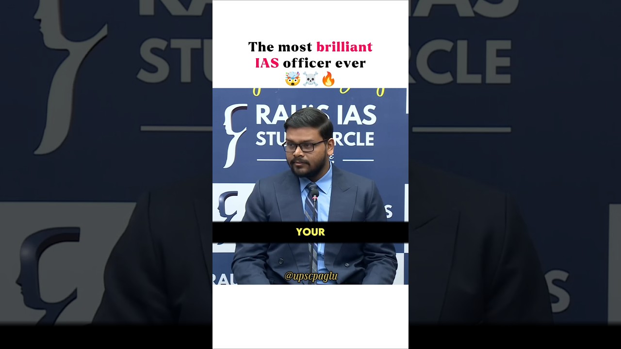 His AURA ☠️🔥 | Upsc Topper | Upsc Interview