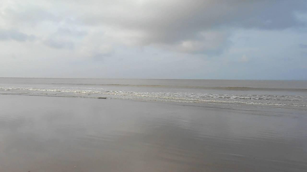 Gangasagar Island Sea beach ( Bengal,India)Where river Ganges meets with Bay of Bengal