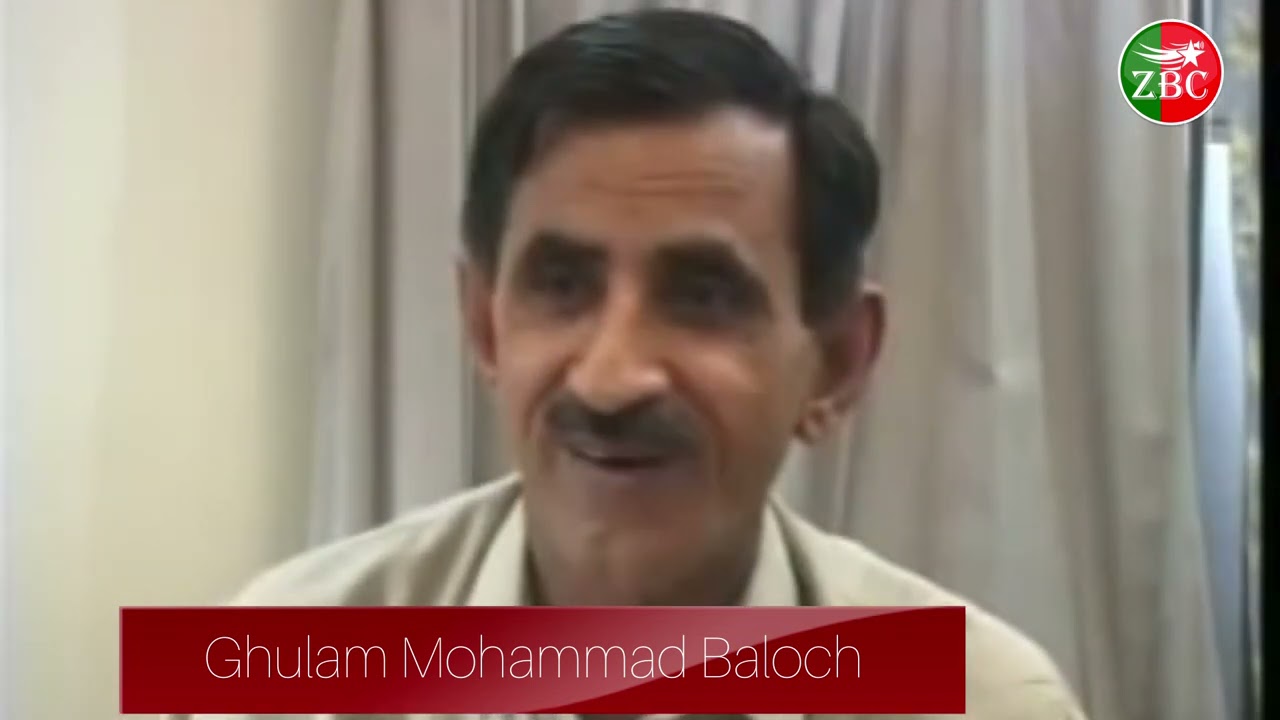 Baloch Leader Shaheed Ghulam Mohammad Baloch Interview