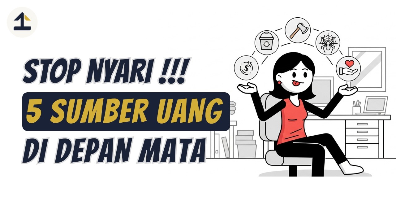STOP KERJA KERAS GAK PAKE OTAK! | 5 SUMBER UANG Baru Ini Bikin LO CEPET KAYA