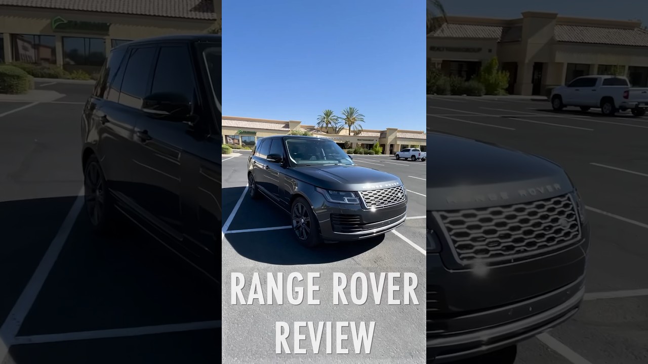 Is the RANGE ROVER the Best Realtor Ride?? #rangerover #landrover #luxurycars #realtorlife