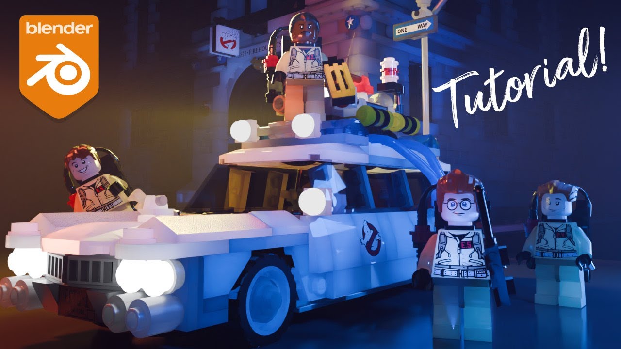 Эпическая анимация LEGO в BLENDER — полный обучающий курс для начинающих с использованием всех бе...