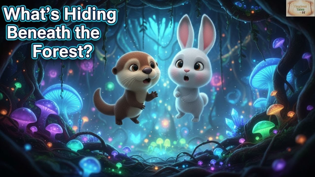 “What’s Hiding Beneath the Forest?” 🌳✨ | Nibbo & Tinny Discover a Secret Kingdom