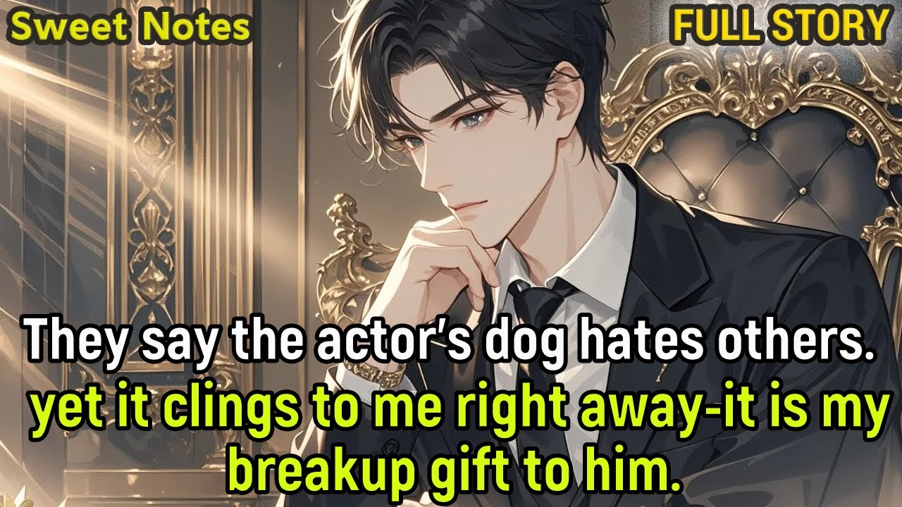 They say the actor’s dog hates others, yet it clings to me right away-it is my breakup gift to him.
