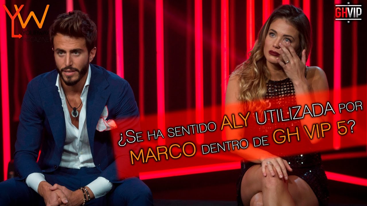 ¿Se ha sentido Alyson utilizada por Marco Ferri en GHVIP?