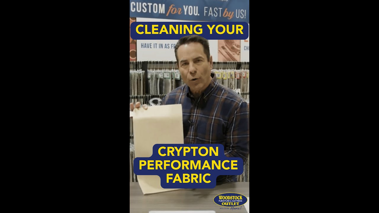 Как очистить ткань Crypton Performance Fabric после пролитого горячего кофе