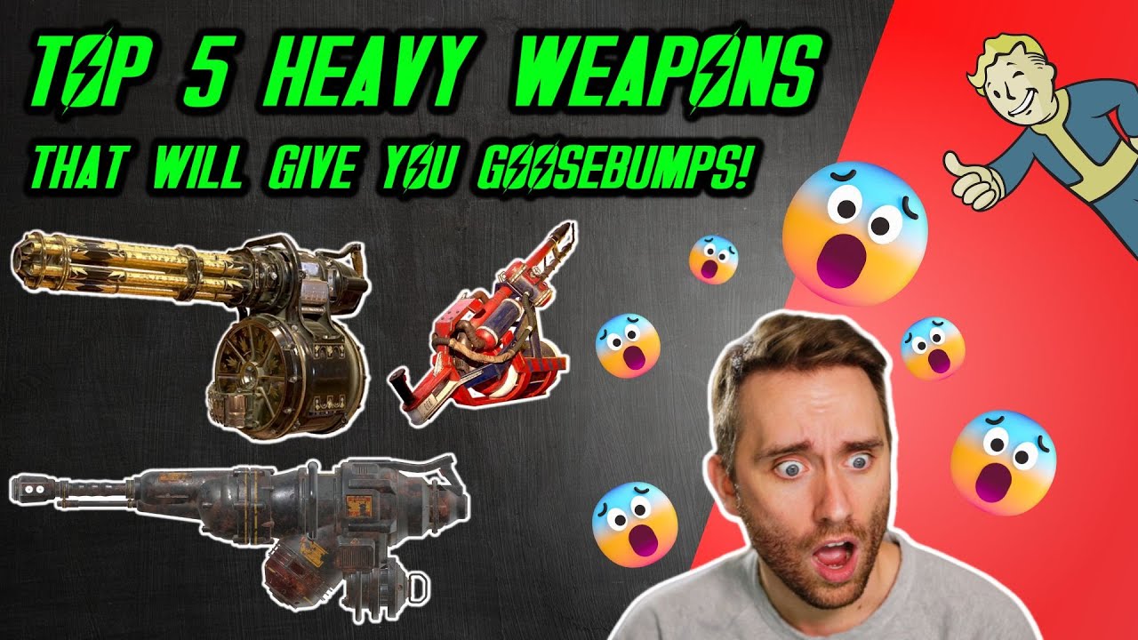 These TOP 5 Fallout 76 Heavy Weapons Will Give You GOOSEBUMPS!