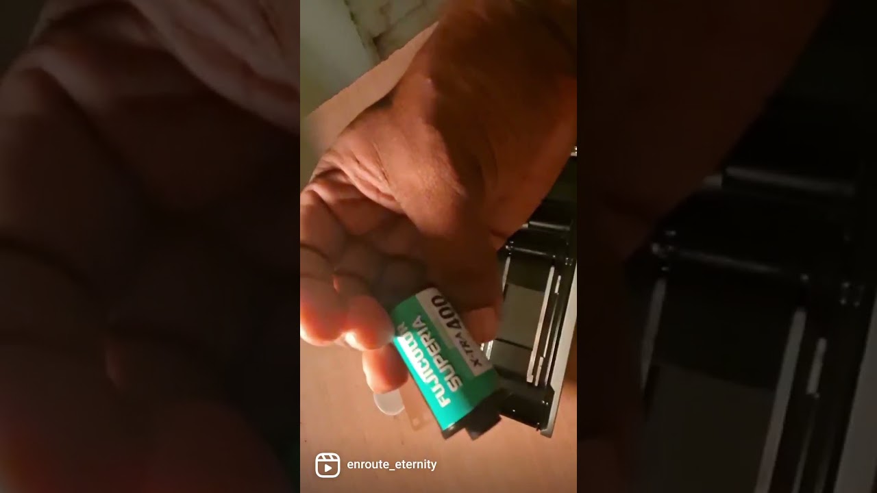 My first roll of Film ! watch the full video on channel.