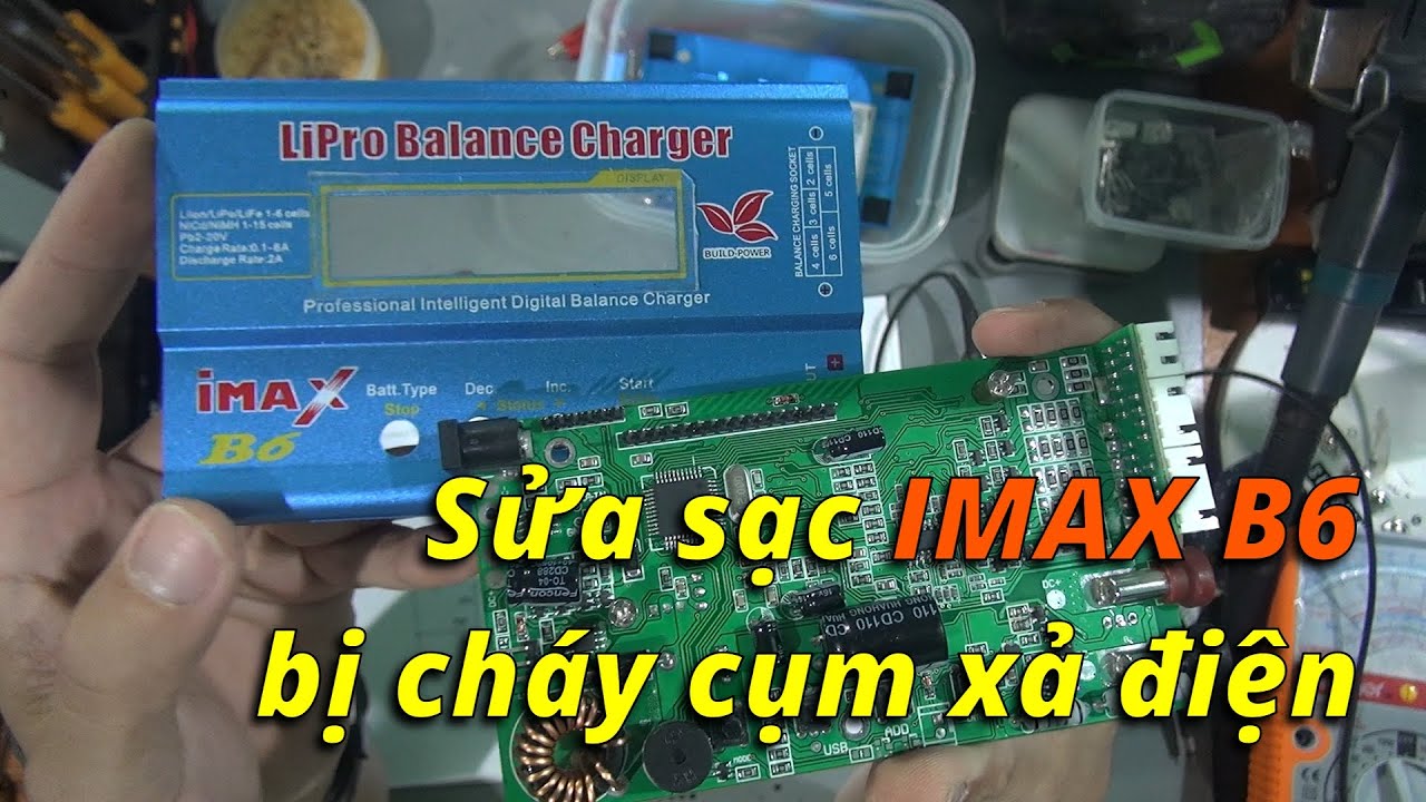 Sửa sạc Imax B6 | sửa sạc pin đa năng