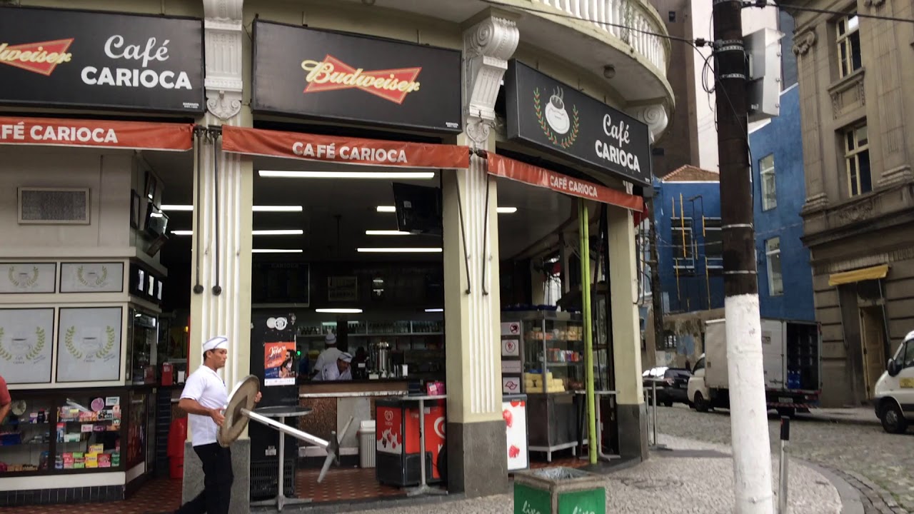 09.3.2018 Centro de Santos, trólebus e aspectos de um dia normal