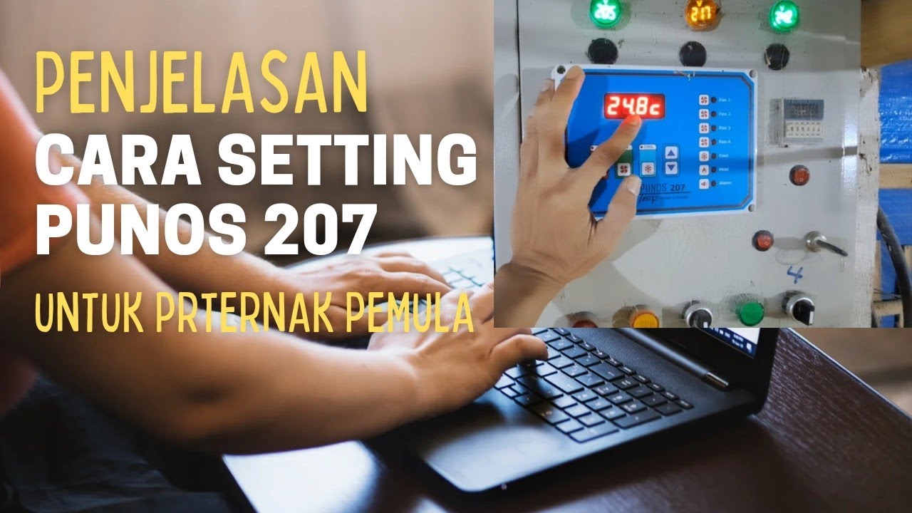 Membaca cara setting panel punos 207 untuk peternak ayam pemula