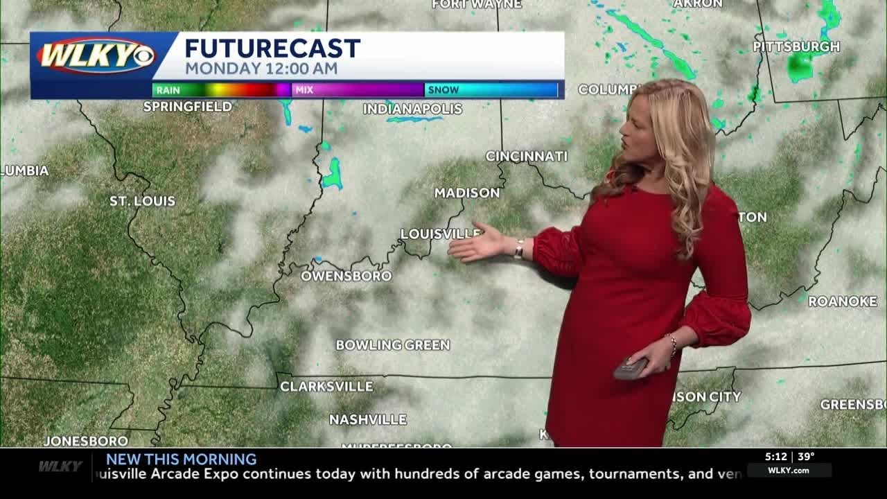 Mild Sunday, several storm chances this week