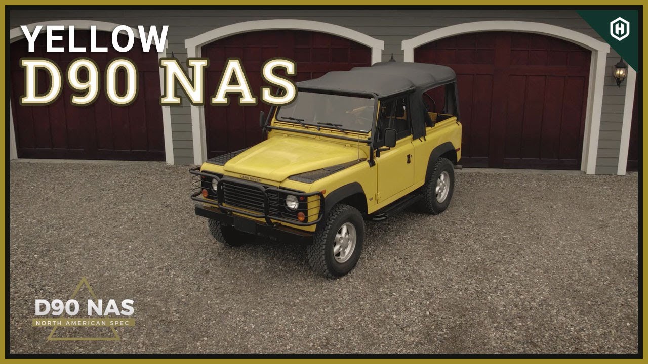 Yellow D90 NAS Defender V8