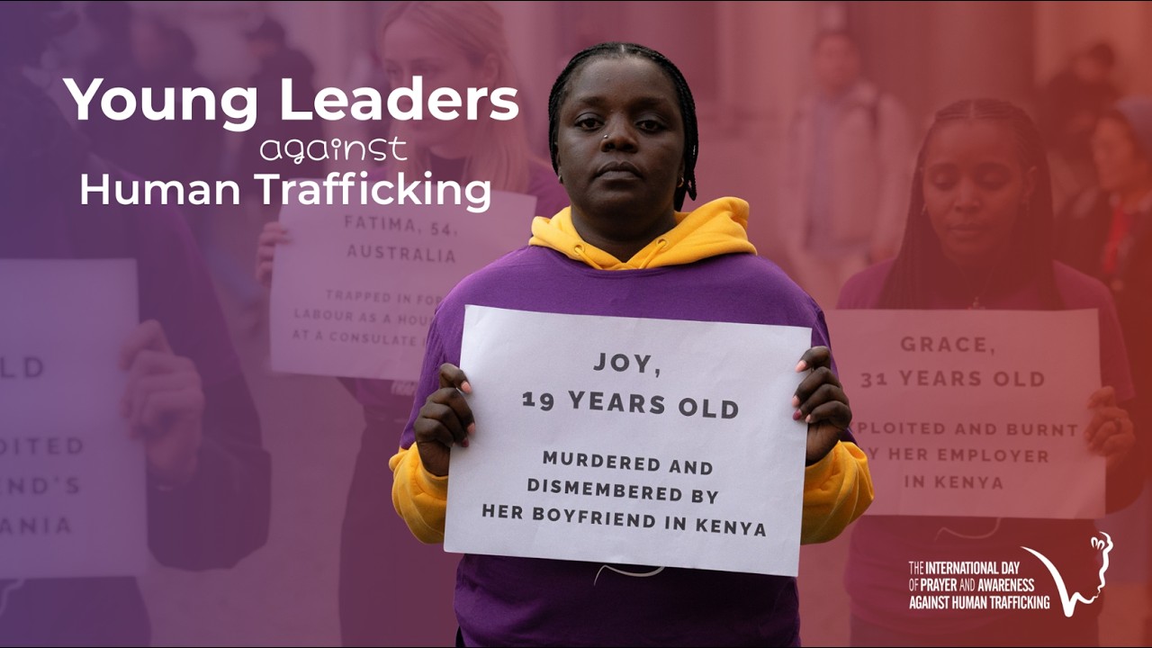 Young Leaders Against Human Trafficking (webinar recording)