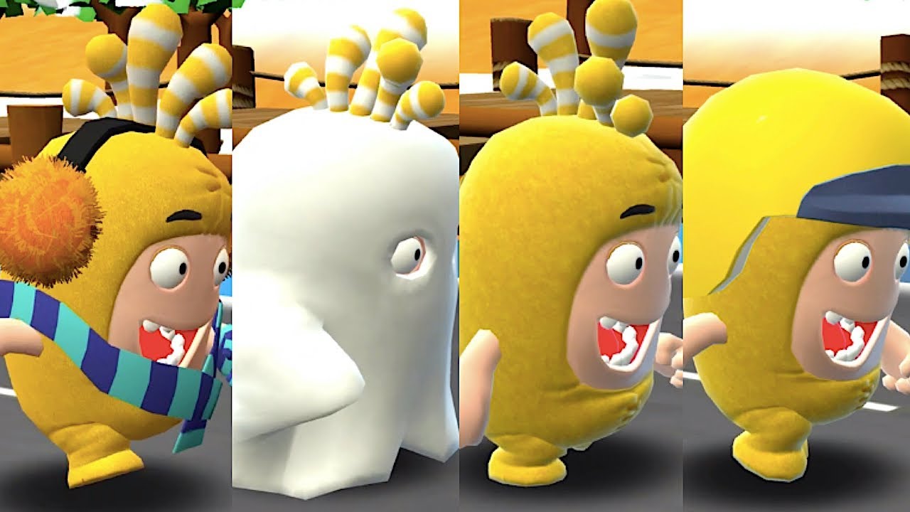 Oddbods Turbo Run - Christmas Bubbles, Halloween Bubbles and Racing Bubbles