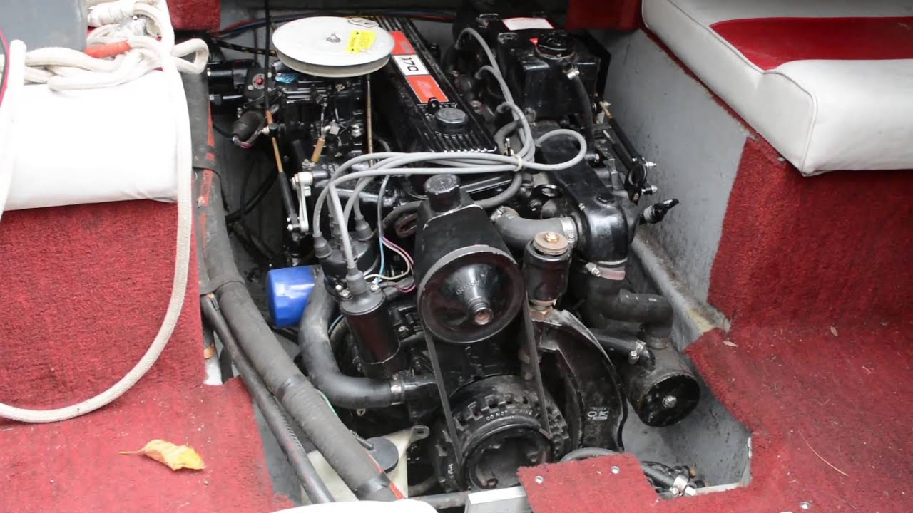 1986 Sea Ray Seville Mercruiser 170 cold start