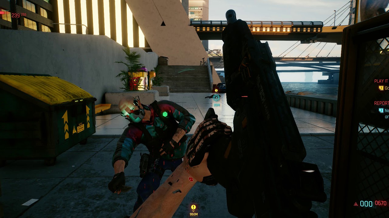 M251S Ajax Power Assault Rifle|Like an AK47| Cyberpunk 2077 Weapon Demo #15