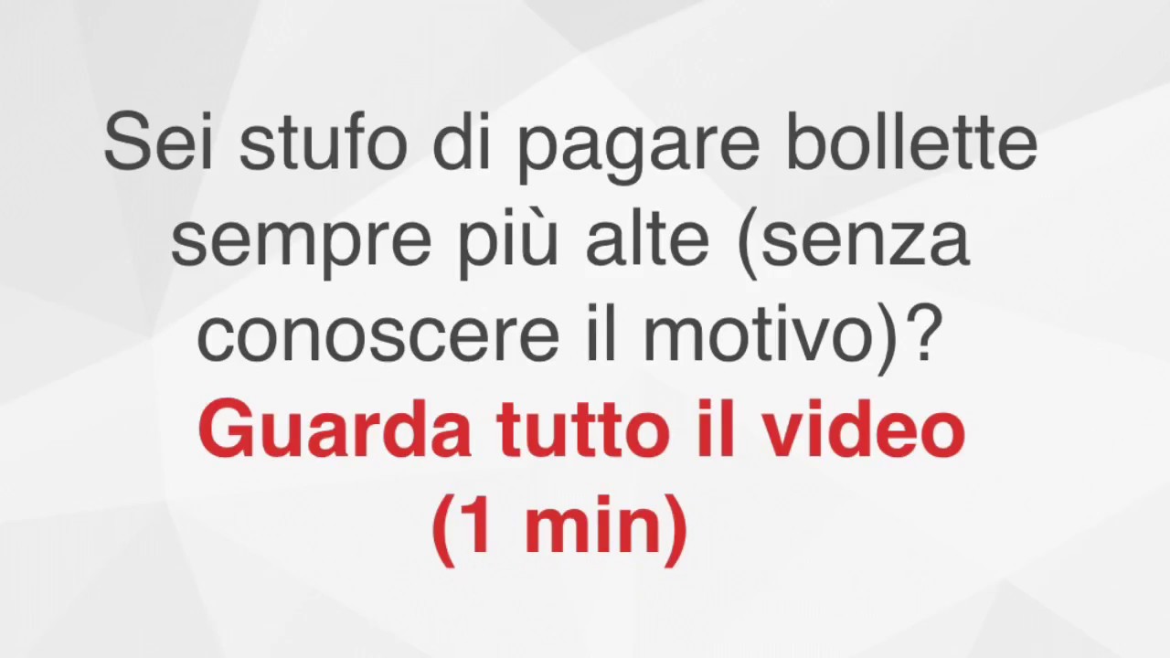 Come azzerare le bollette