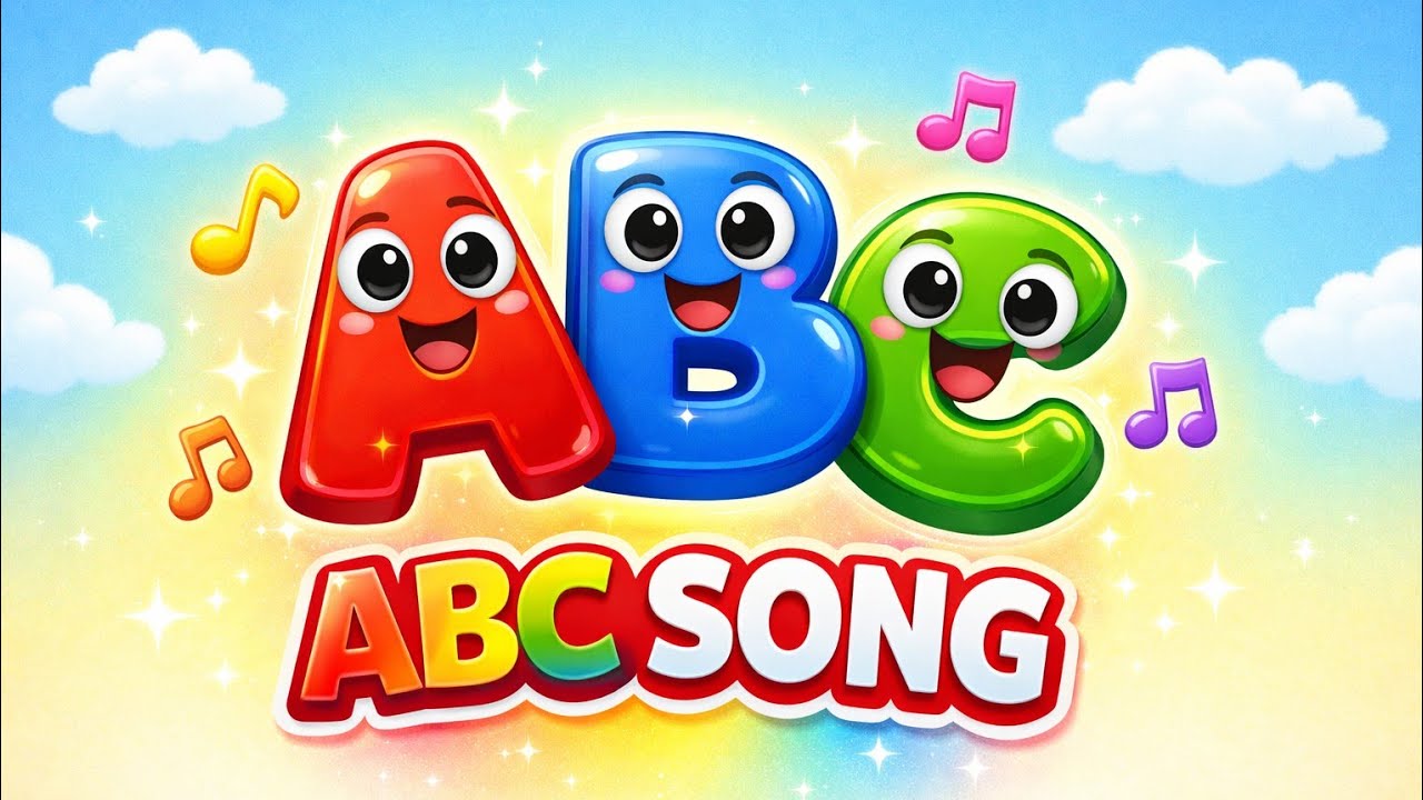 ABC Song for Kids 🎵 | Fun Alphabet Song with Cute 3D Letters | Preschool Learning