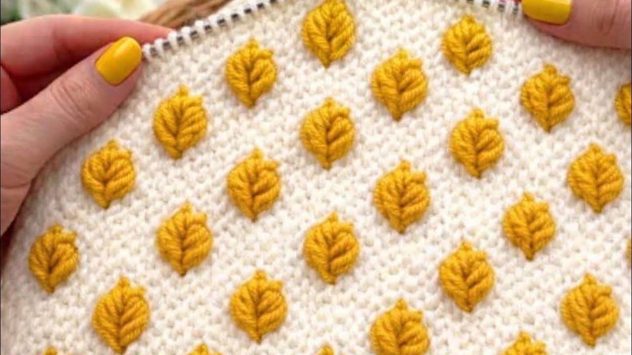 दो रंगो का सबसे सुंदर ड़िजाइन || Tow Colour Leaf Design Beautiful Sweaters Designs ||