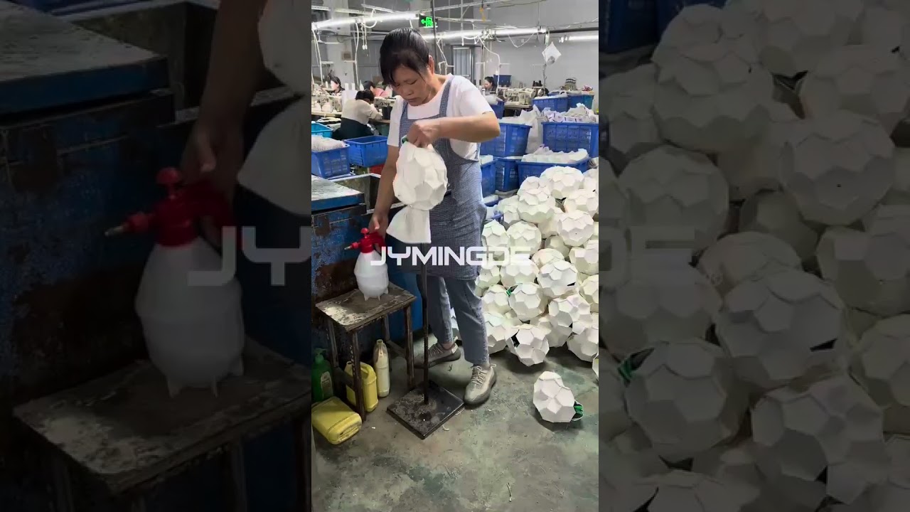 soccer ball  production process