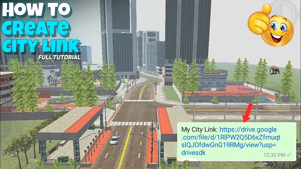 How to Create City Link 😍 In Indian Bikes Driving 3d || RGS TOOL Secret Code